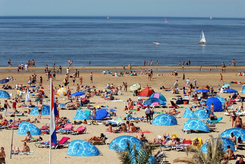 Arriving in Zandvoort