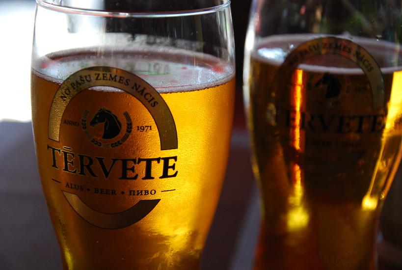 Latvian beer