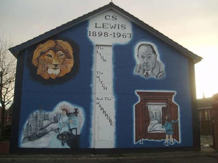 CS Lewis Mural