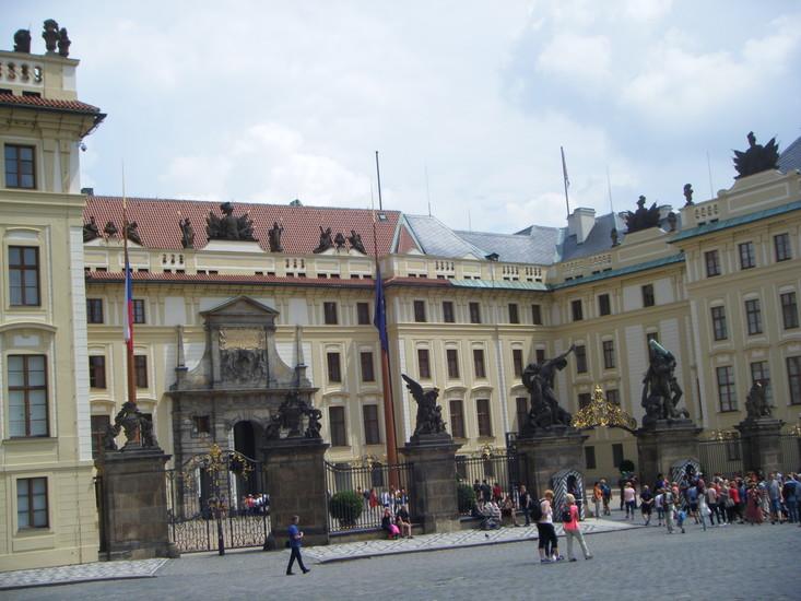 First courtyard