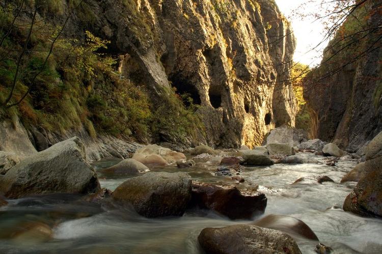 Dovžanova Soteska Gorge