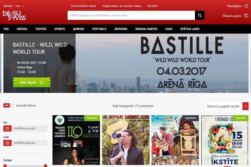 Biļešu serviss (Ticket Service)