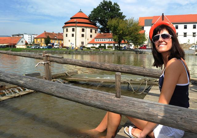 Rafting on the Drava