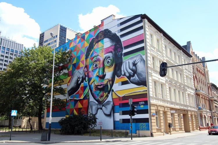 Artur Rubinstein Mural