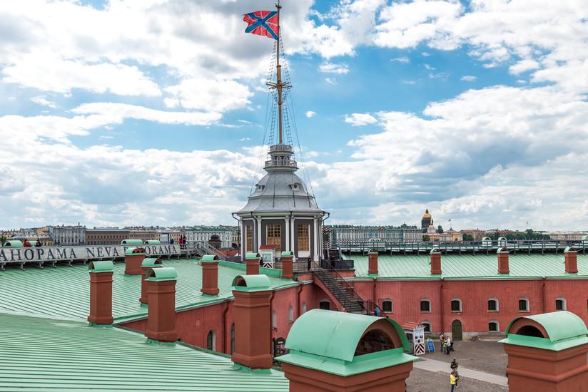Neva Panorama and Foundation Stone