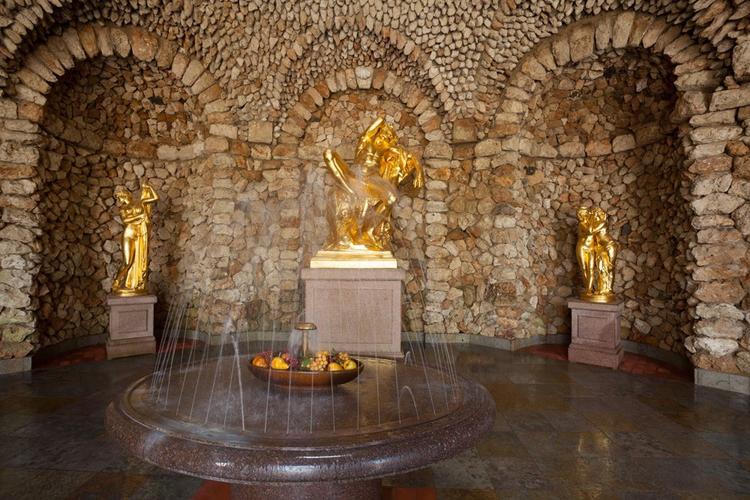 Grottoes of Grand Cascade in Peterhof