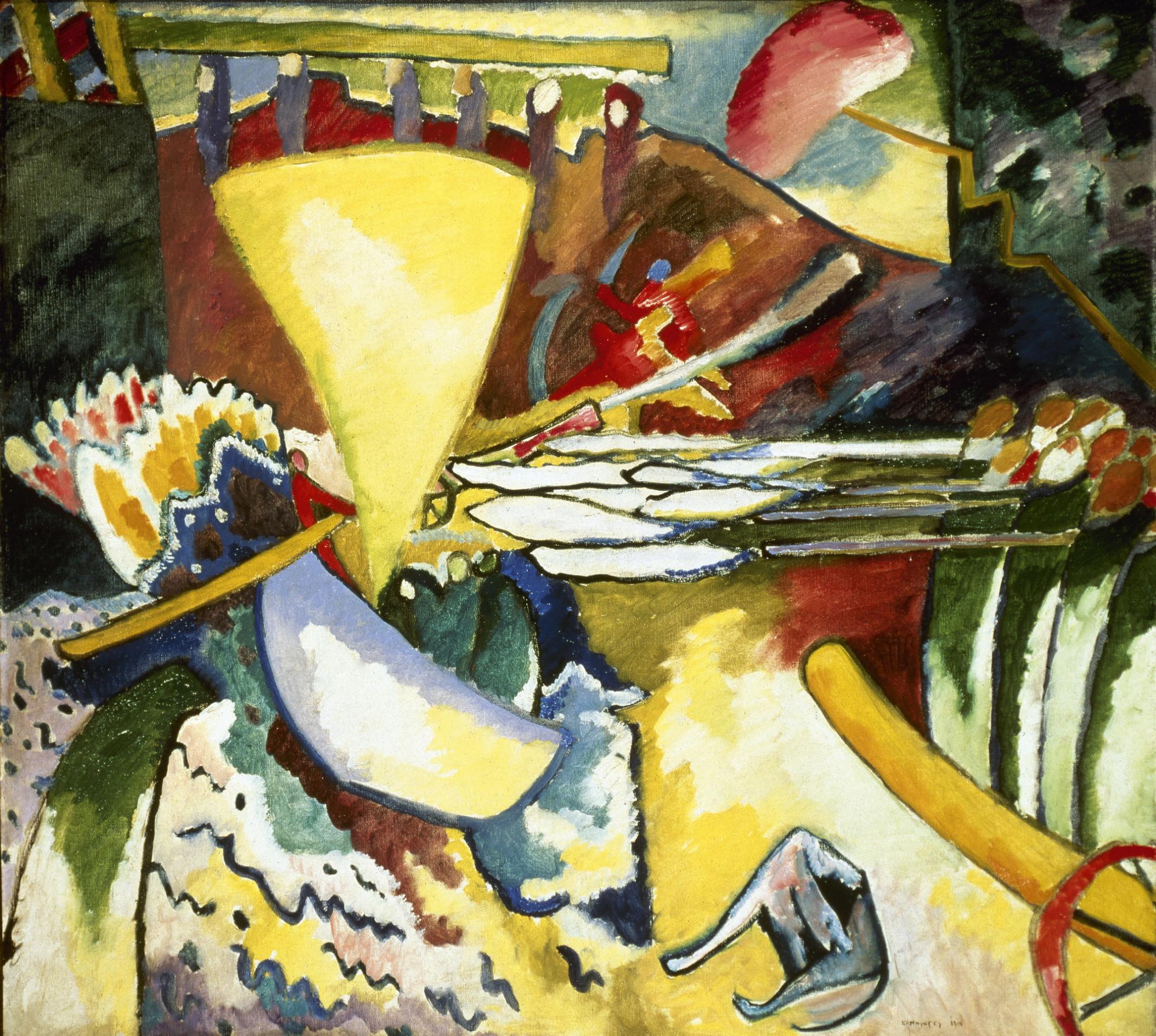 Vasily Kandinskiy, Improvisation. 1910