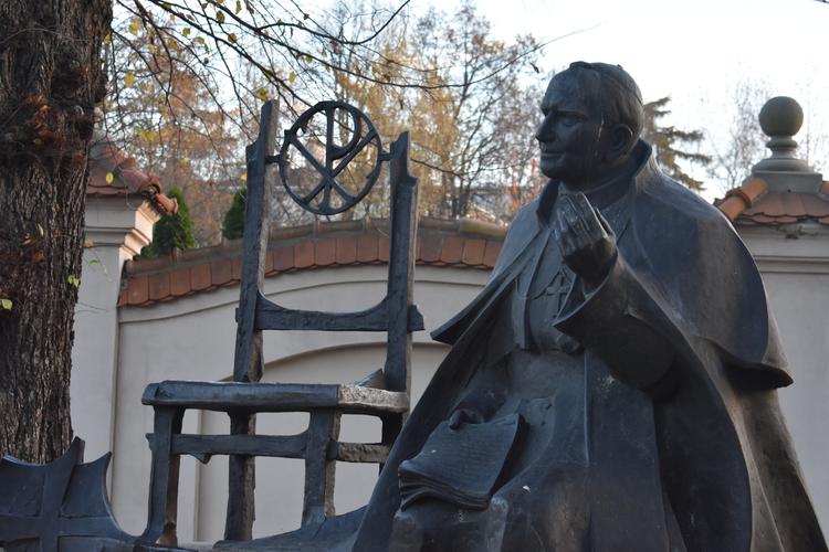 John Paul II Monument at Skałka