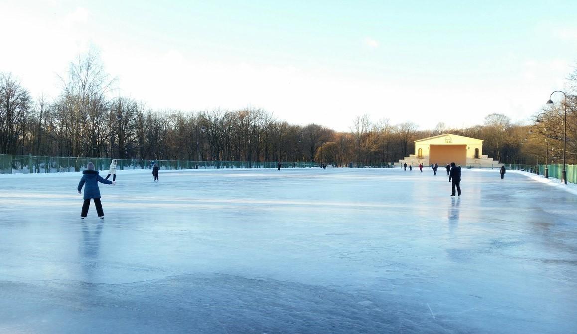 Каток в Парке Победы