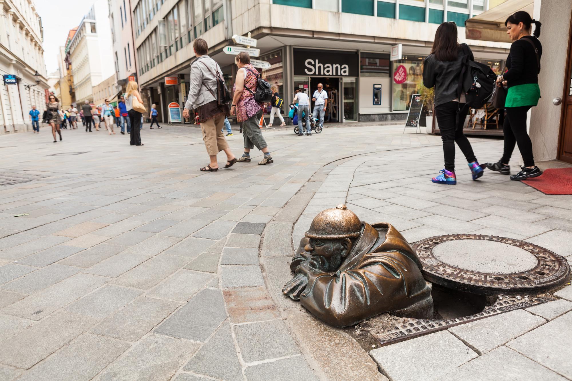 The Wacky Statues of Bratislava