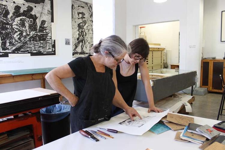 David Krut Workshop at Arts on Main