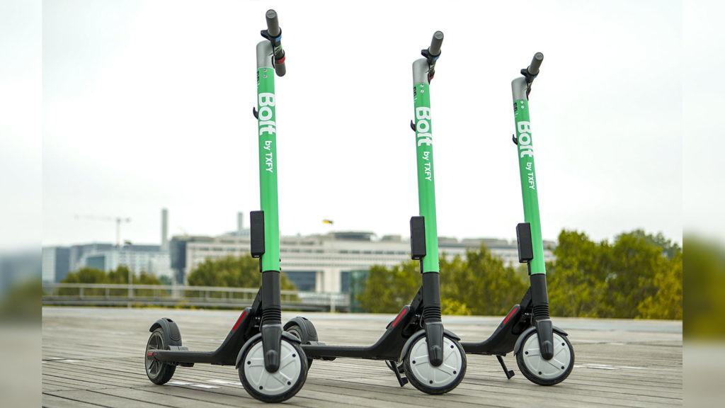 Rental scooters and mopeds