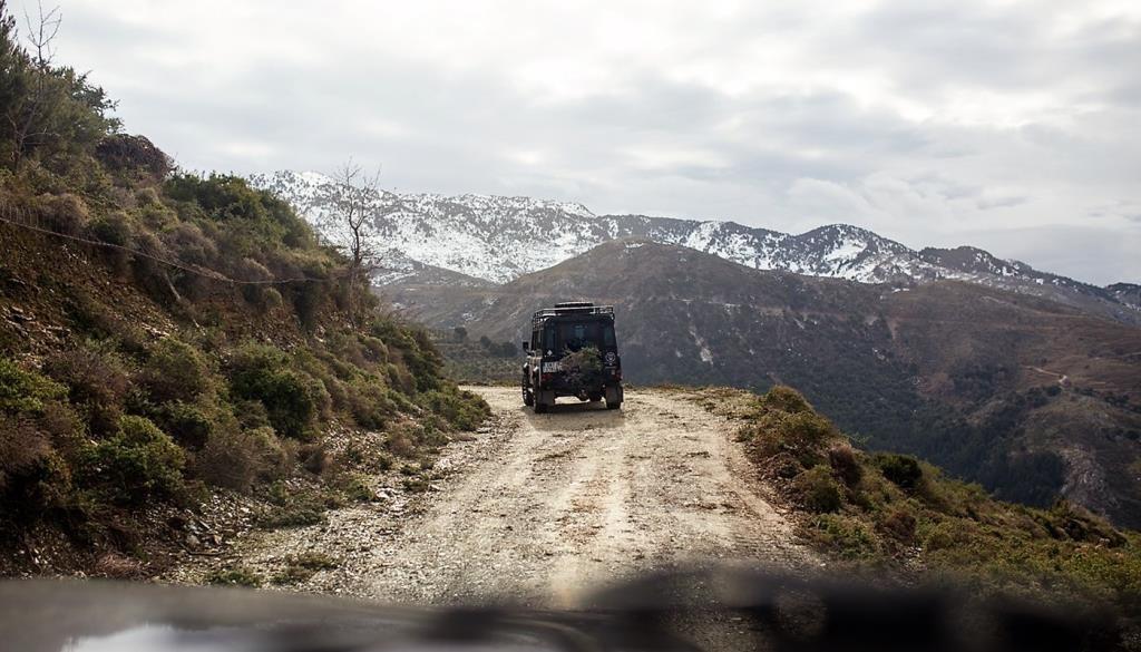Jeep Safari in the mountain