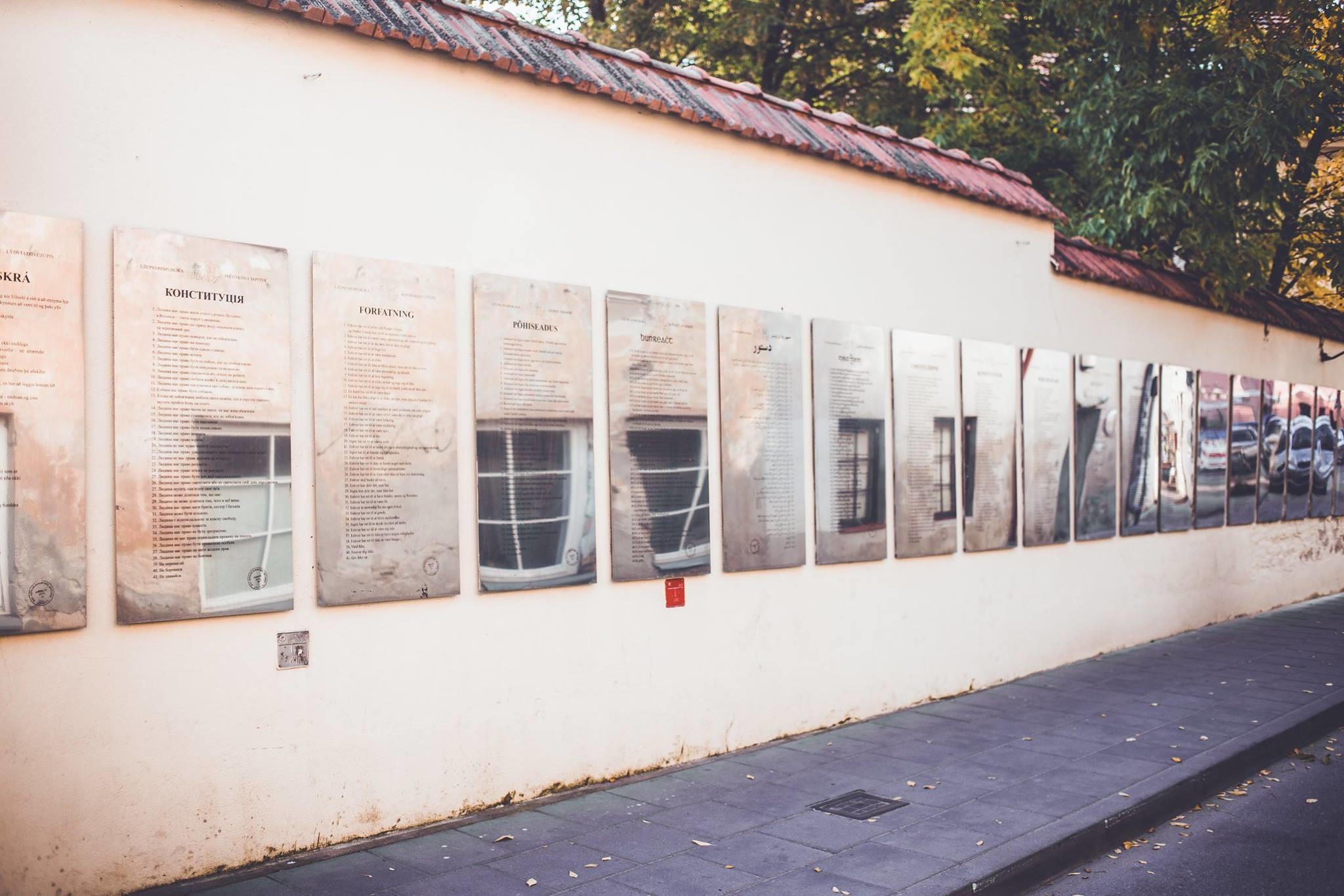 Užupis Constitution