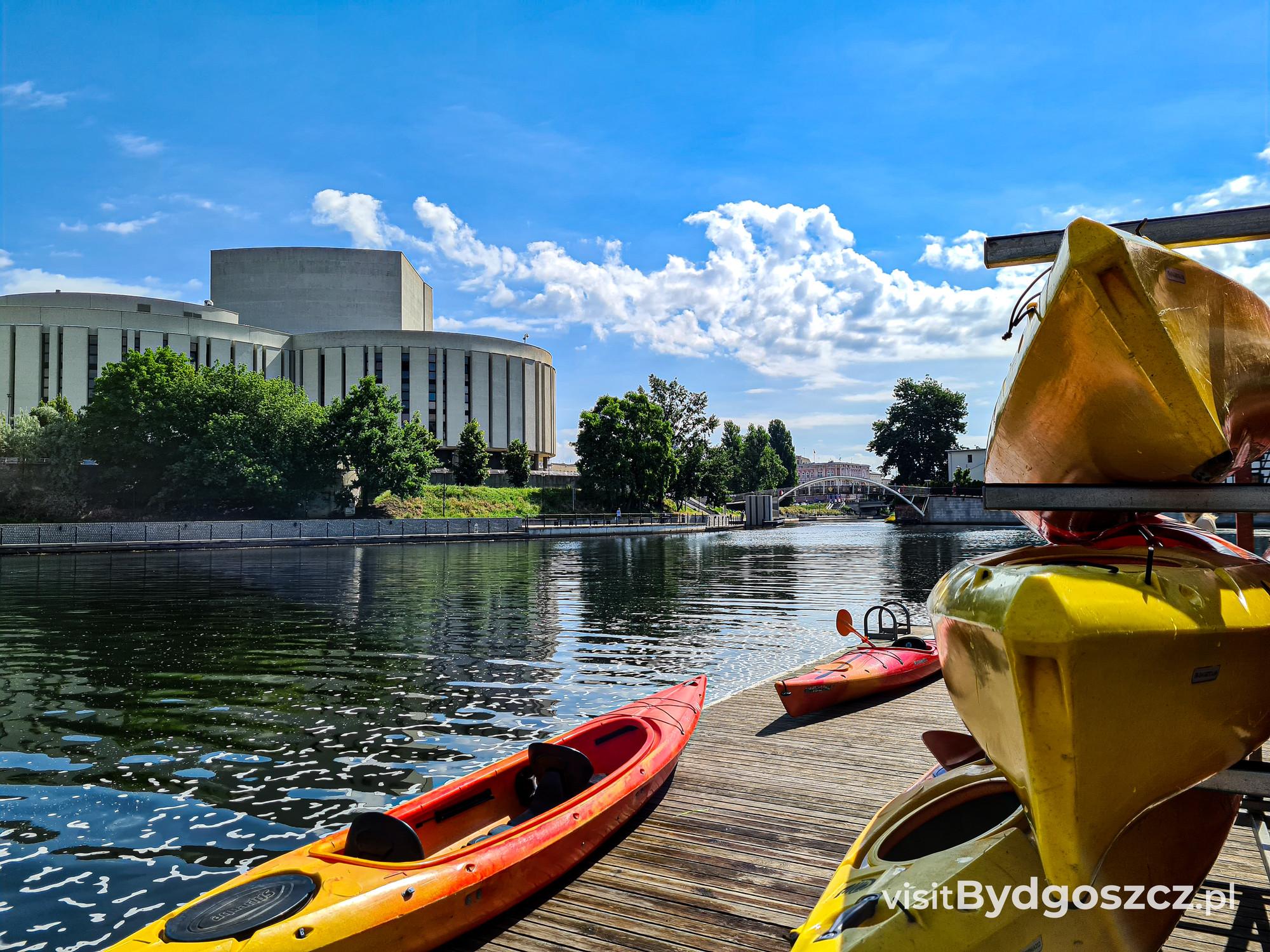 Bydgoszcz Harbour Pedal Boat & Kayak Rental