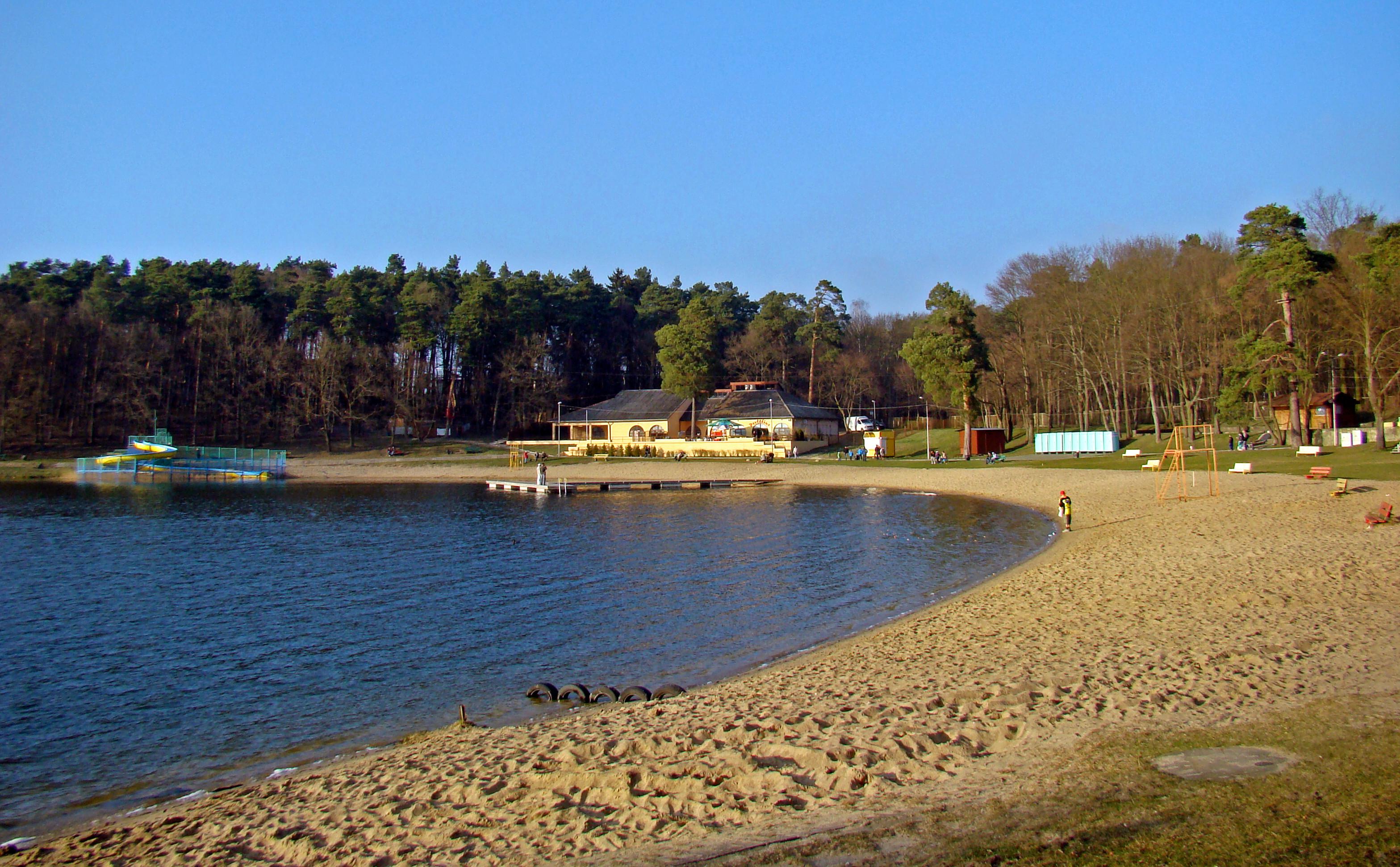 Głębokie Lake Beach