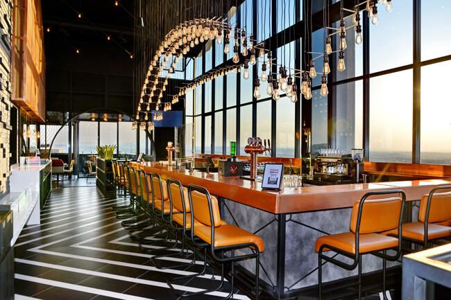 The Highline Restaurant at Courtyard Hotel Waterfall City