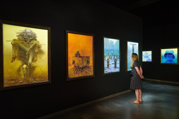 Zdzisław Beksiński Gallery