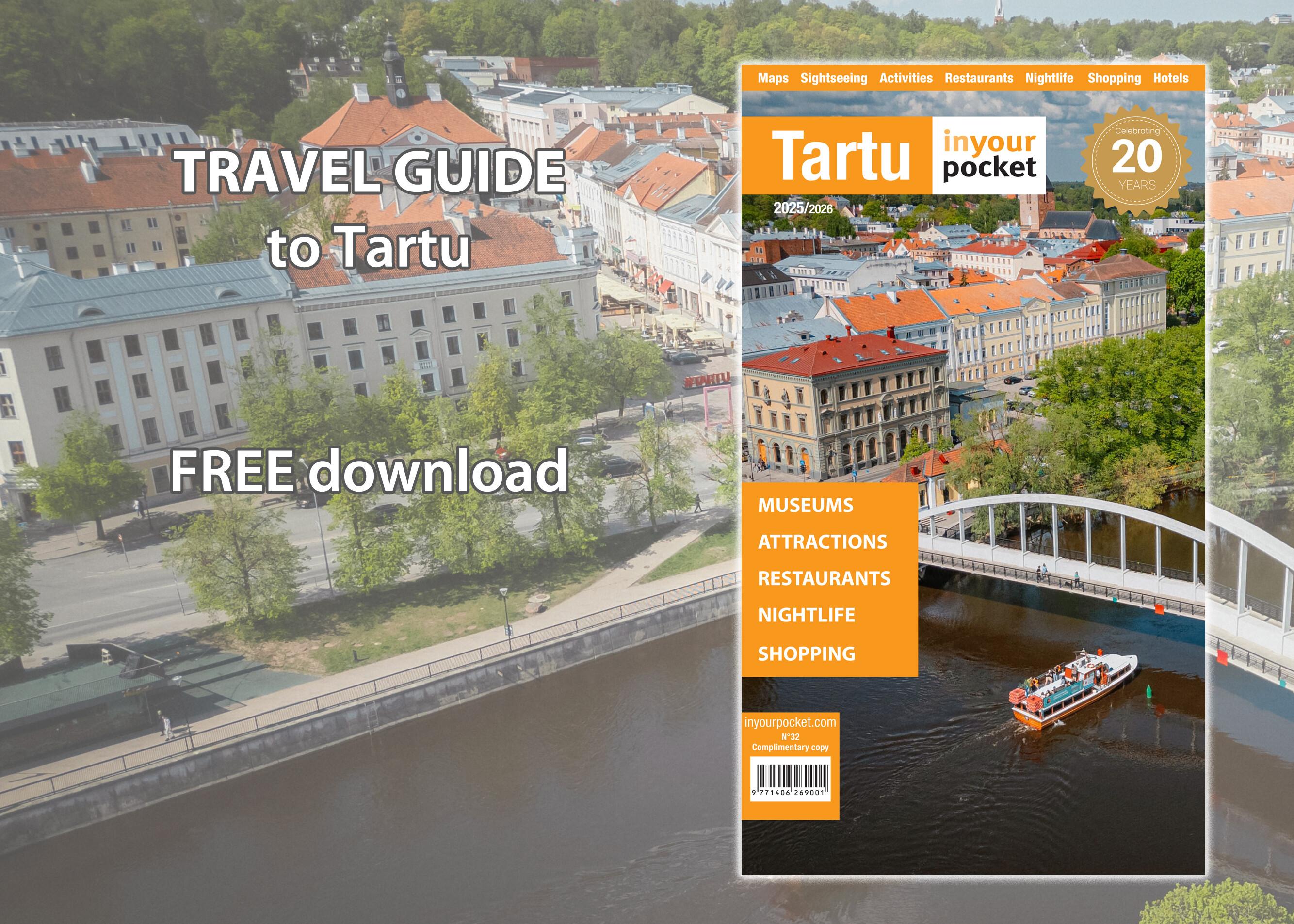2025 Digital travel guide to Tartu