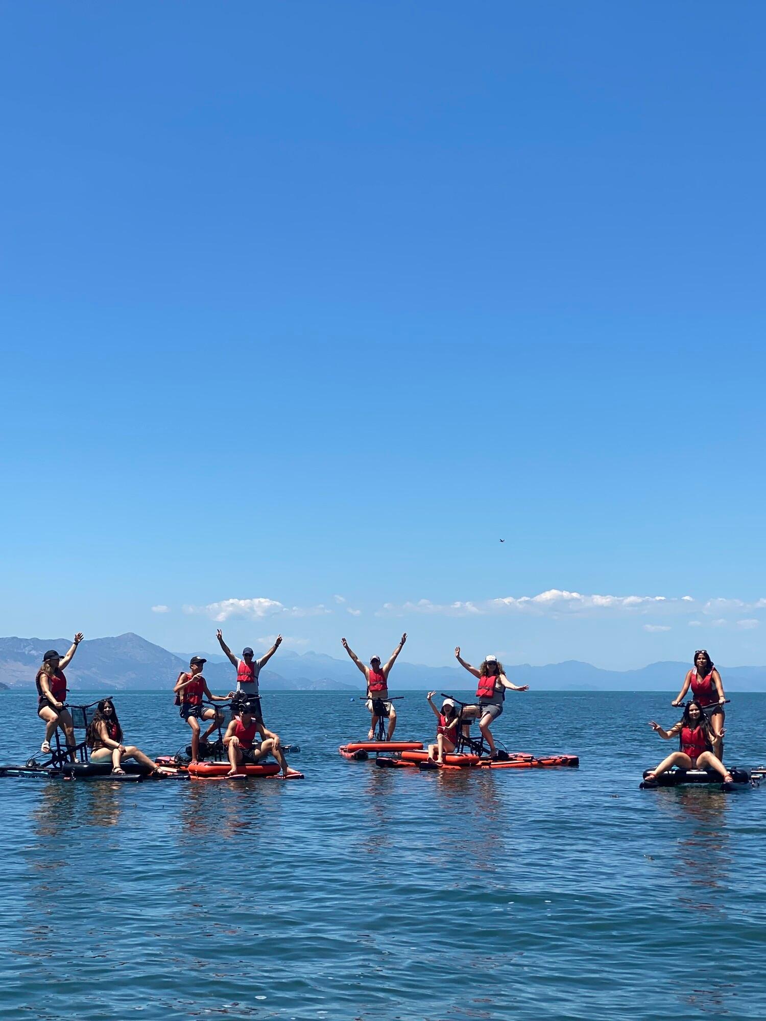 Bicikleta N'Uje waterbikes