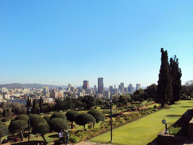 Union buildings and the Nelson Mandela Amphitheatre