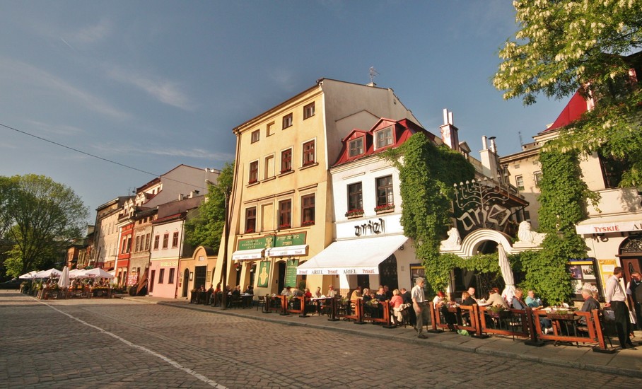 Kazimierz The Old Jewish Quarter in Kraków, Poland