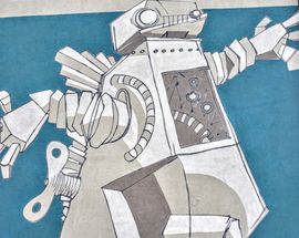 'Lem's Robot' Mural