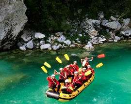 One day canyoning and rafting experience